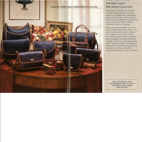 Vintage late 80s Coach Spectator Riding Bag - Picture 8 of 8